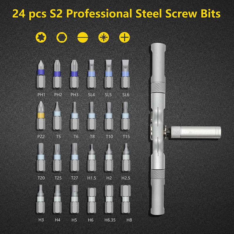 Rynx | Ratchet 24-in-1 Screwdriver Set