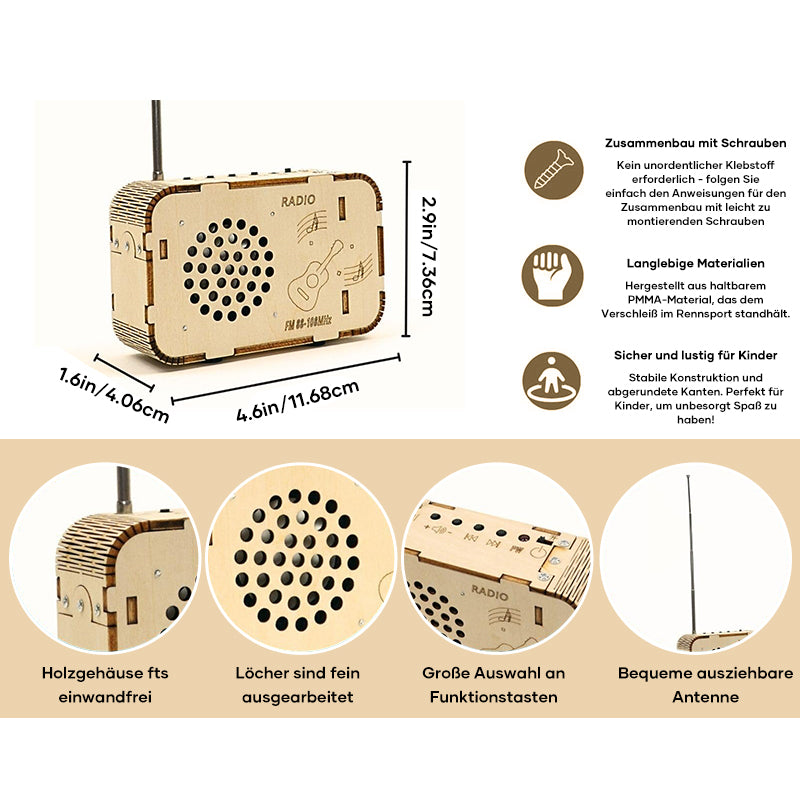 Rynx | Kids Craft Radio Model