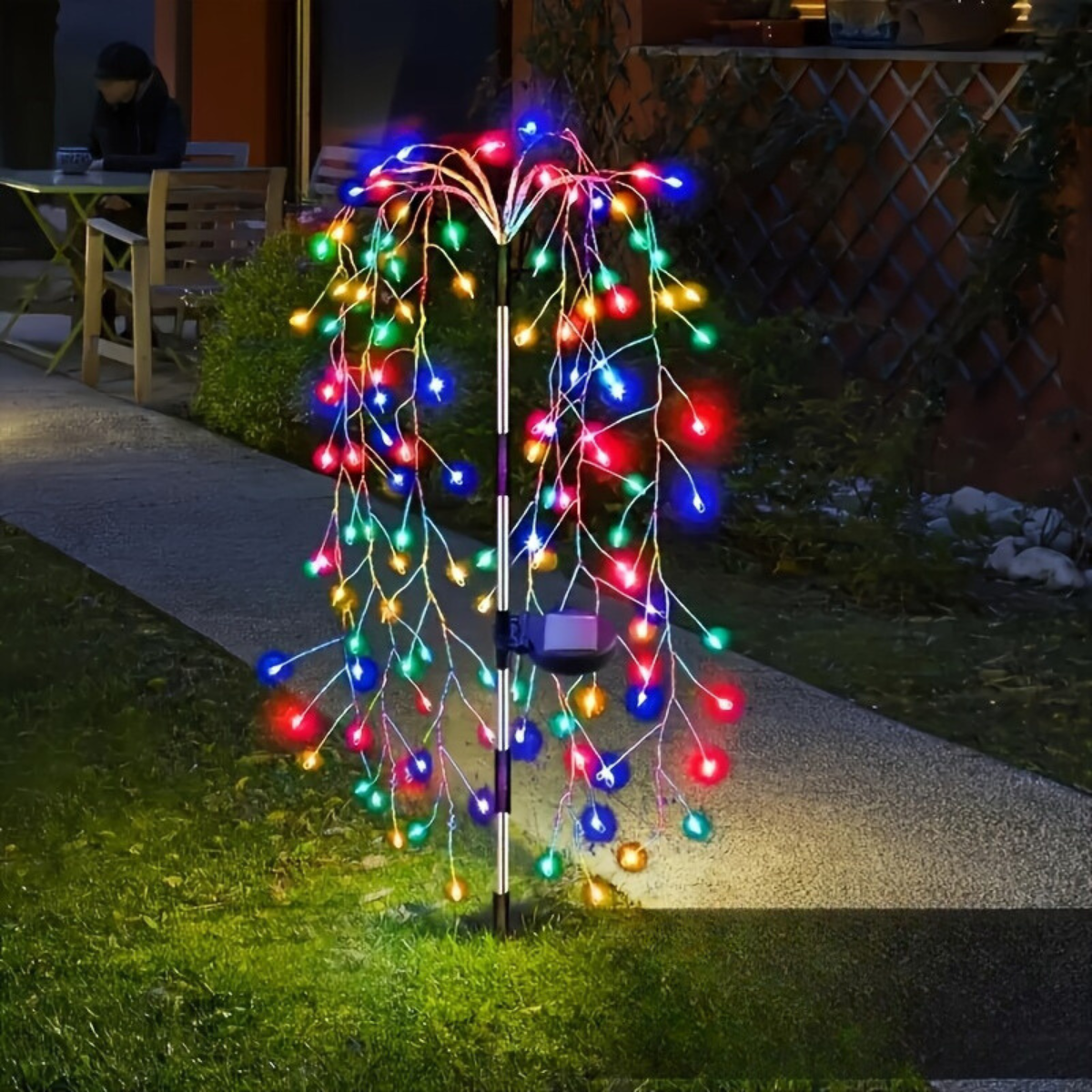 Rynx | SolarGlimmer - Firework LED Garden Lighting on Solar Energy with 8 Light Modes