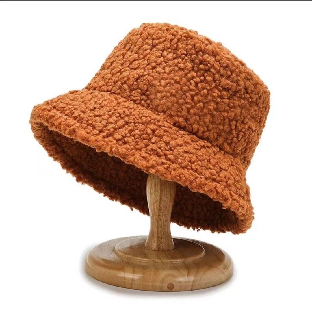 RYNX | Hat - Warm Teddy Bucket for Winter Days Brown
