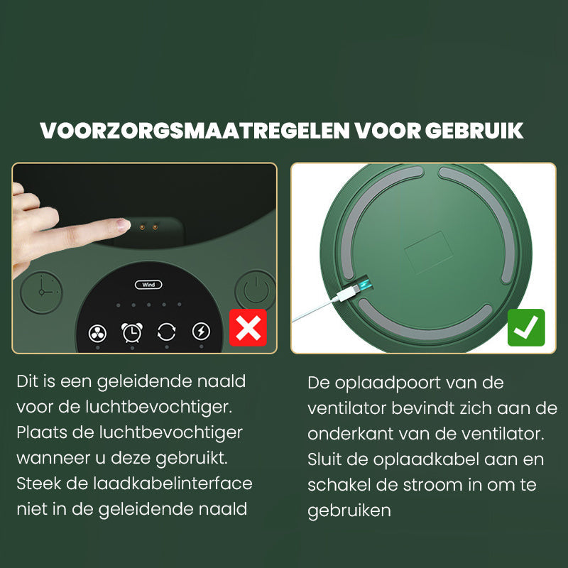Rynx | Rechargeable Foldable Telescopic Table Fan