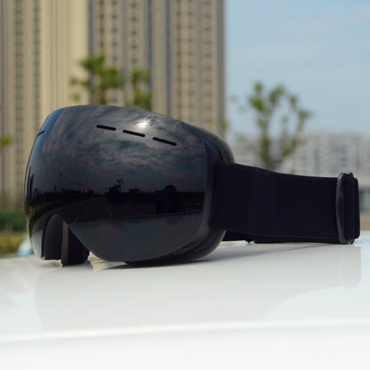 RYNX | Ski Goggles Black frame gray lens