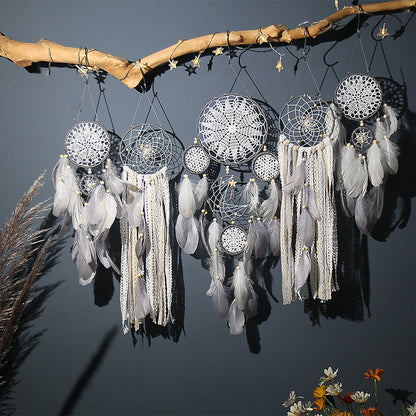Rynx | Dreamcatcher Moon And Stars Hanging Over The Bed (5 Pieces)