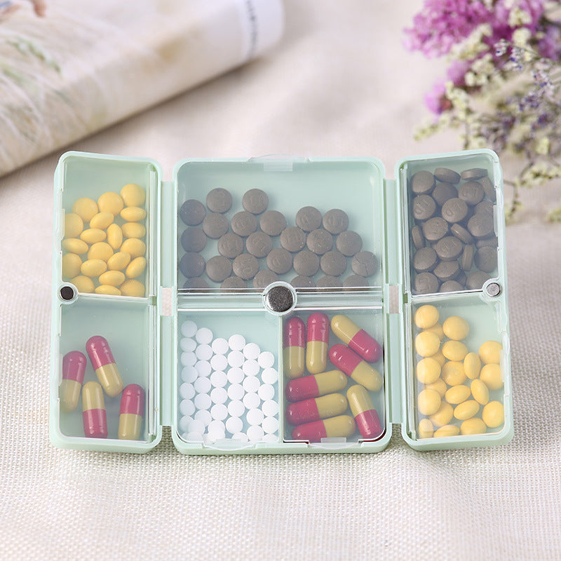 Rynx | 7 Compartments Portable Pill Case