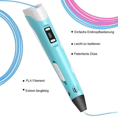 Rynx | 3D printing pen with 5m filament for children and adults