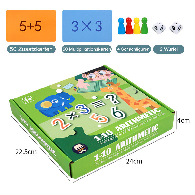Rynx | 2-in-1 Magnetic Multiplication and Addition Learning Toy for Kids