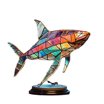Rynx | Wildlife Art With Base Wildlife Desk Decorations