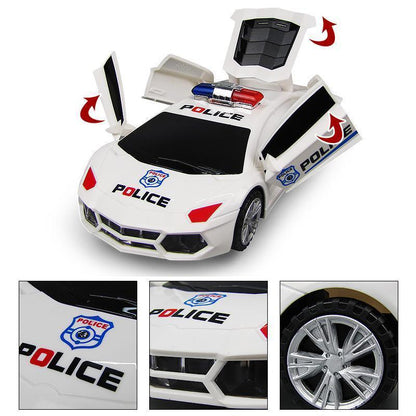 Rynx | 360 Degree Steering Wheel Musical LED that Illuminates Electronic Police Car