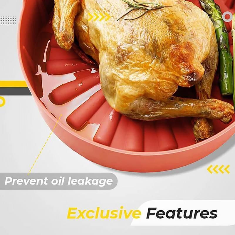 Rynx | Air Fryer Tray Easy to Clean Non-Stick Baking Dish
