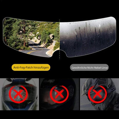 Rynx | Anti Rain and Fog Resistance Helmet Film
