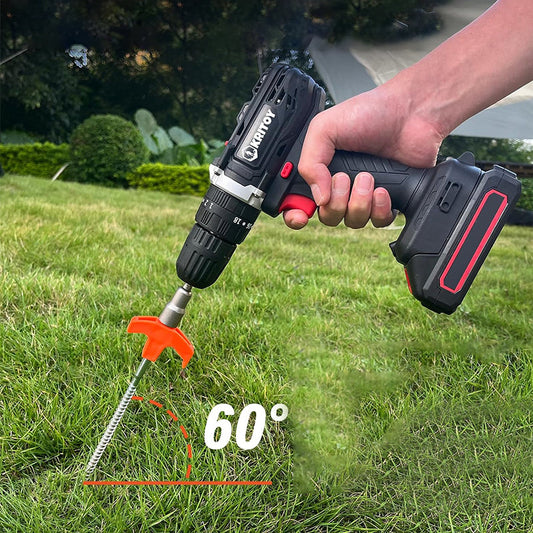 Rynx | Rotatable tent pegs with thread