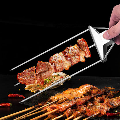 Rynx | 3-Way Grill Skewers, Stainless Steel Skewers For Bbq