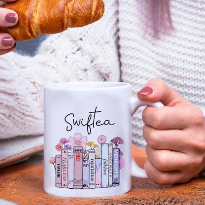 Rynx | Floral Music Album Swiftea Mug