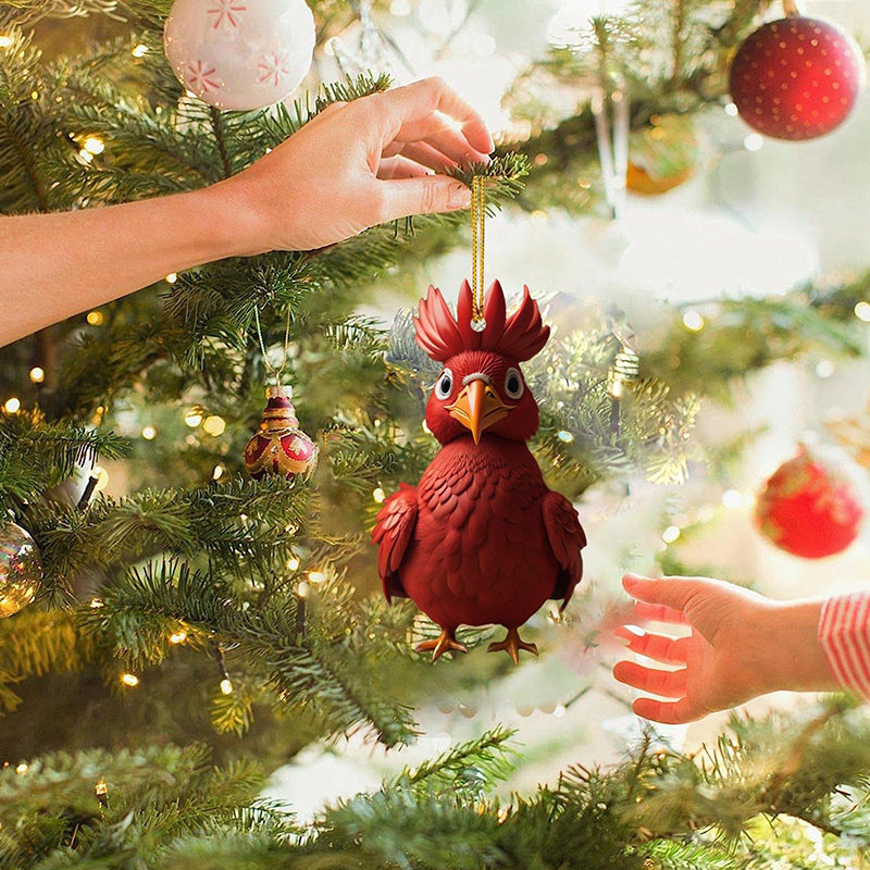 Rynx | Cartoon Rooster Decorative Ornaments
