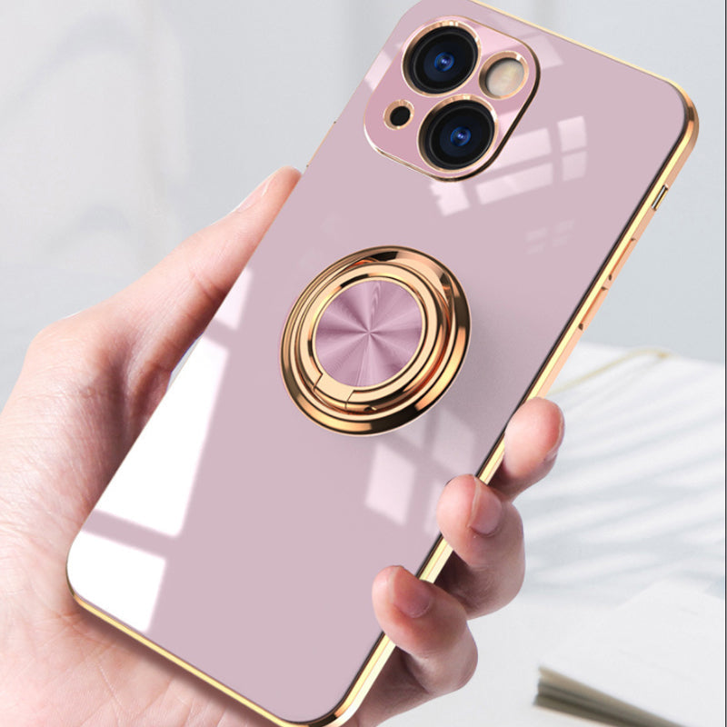 Rynx | Plated iPhone Case with Ring