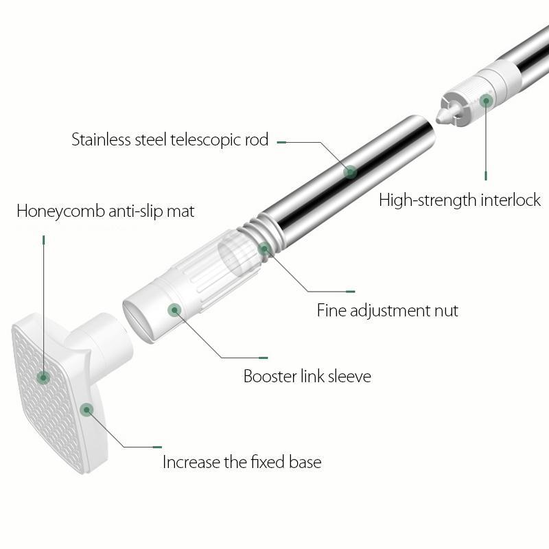 Rynx | No Drill Clothes Hanger Telescopic Rod