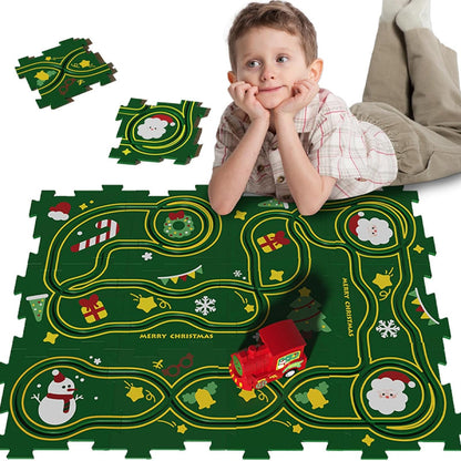 Rynx | Puzzle toy for children with rail vehicles