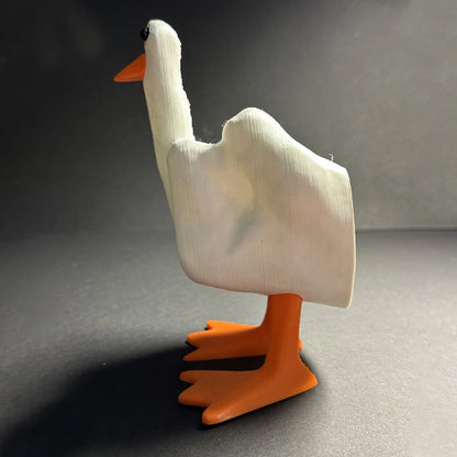 Rynx | Duck ornament in the shape of the middle finger