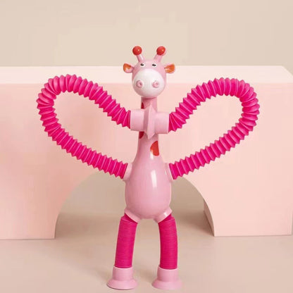Rynx | Telescopic Giraffe Toy with Suction Cup