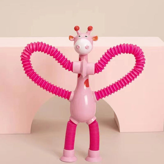 Rynx | Telescopic Giraffe Toy with Suction Cup