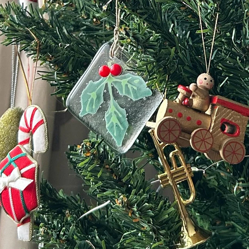 Rynx | Fused Glass Christmas Tree Decoration