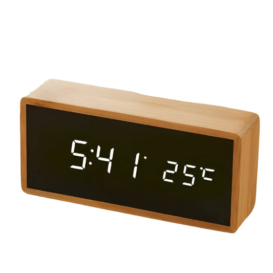 Rynx | ReflectGlow LED Digital Alarm Clock