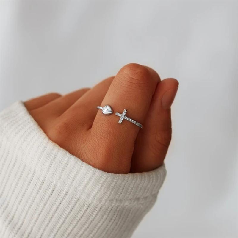 RYNX | Love S925 Sterling Silver Cross Ring
