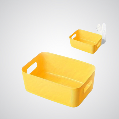 Rynx | Set of 10 Storage Boxes - Lightweight Plastic Organizer