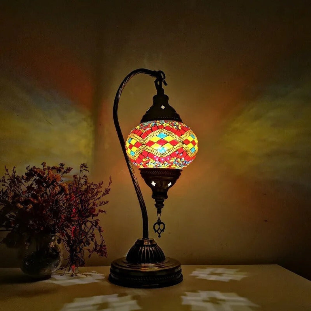 Rynx | VibrantStyle - colorful glass mosaic lamp