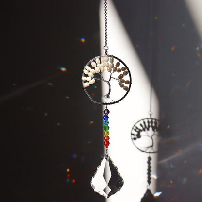 Rynx | Crystal Wind Chime Tree of Life Dreamcatcher