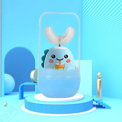 Rynx | 360 Degree Electric U-Shaped Toothbrush Blue + Dust cover