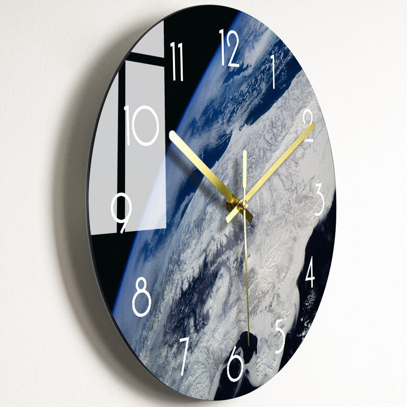Rynx | Elegant Wall Clock Made of Glass