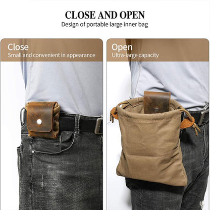 Rynx | Dimoohome Leather and Canvas Bushcraft Bag