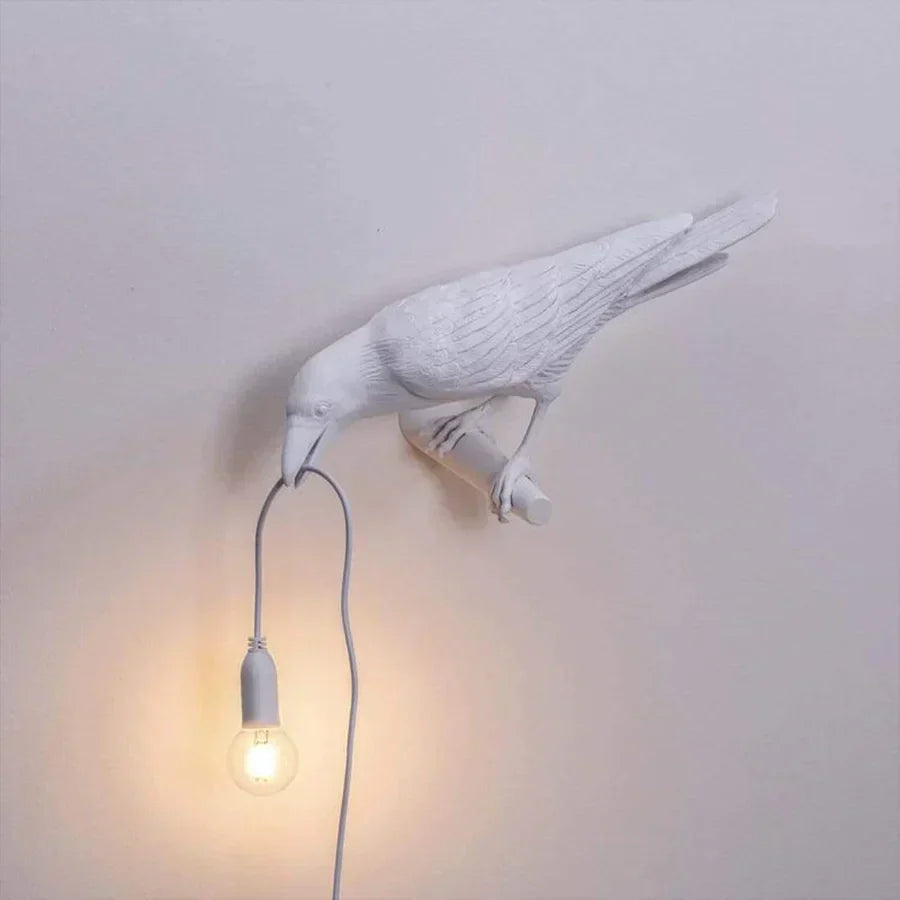 Rynx | FeatherGlow Bird Lamp – Artistic Ambient Lighting for Discerning Interiors