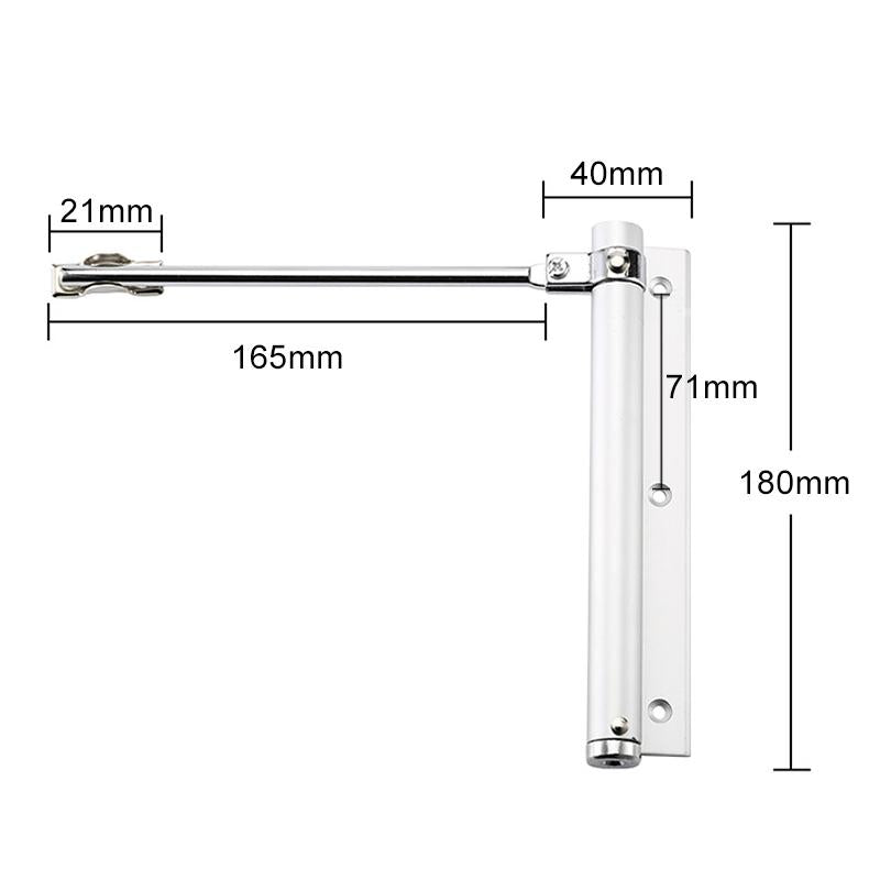 Rynx | Automatic door hinge with closing mechanism