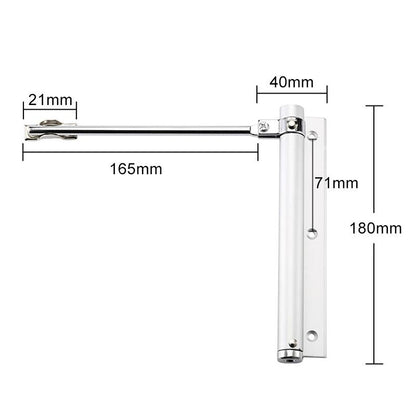 Rynx | Automatic door hinge with closing mechanism