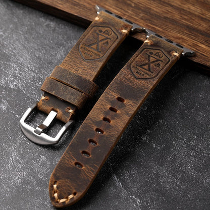 RYNX | Handmade Vintage Leather Apple Watch Band