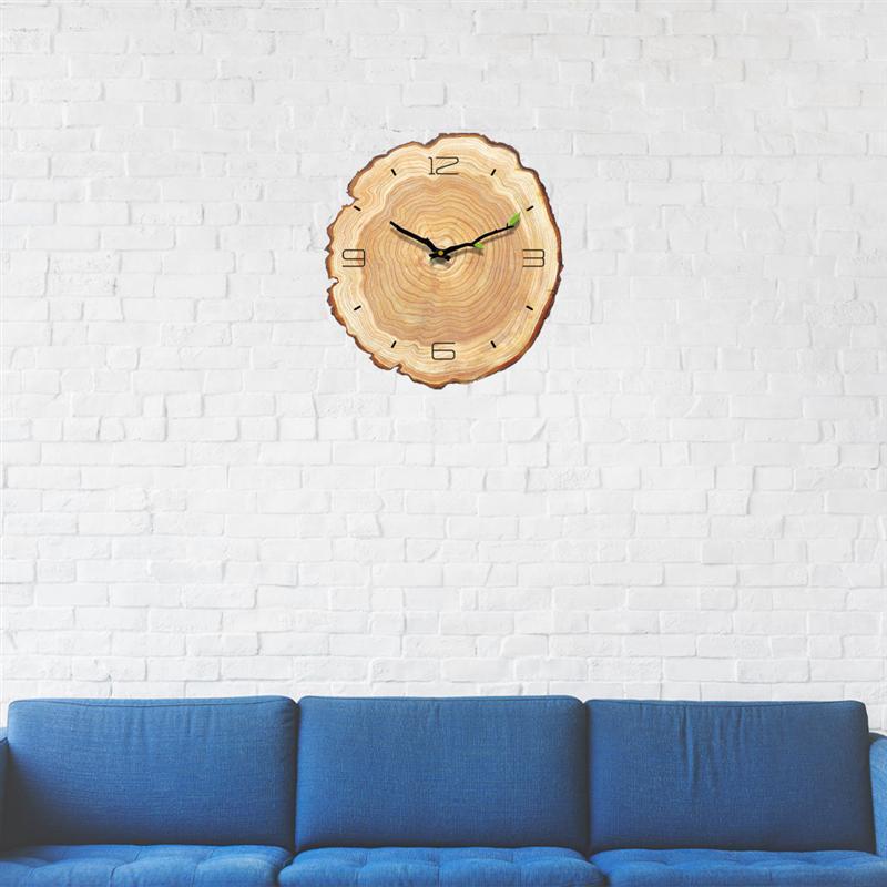 Rynx | Wood Annual Rings Wall Clock