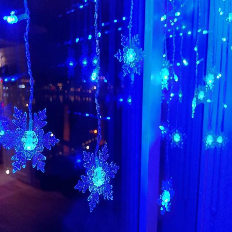 Rynx | Curtain Snowflake Led String Lights