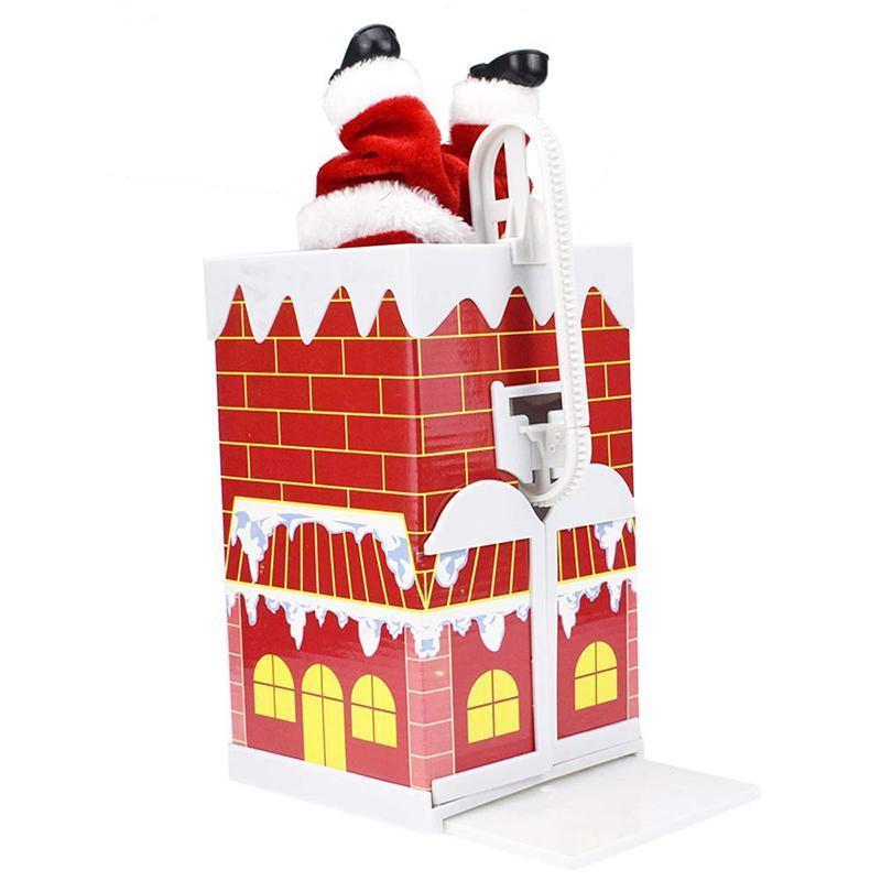 Rynx | Beautiful Santa Climbing Chimney Pleasant Gift Toy
