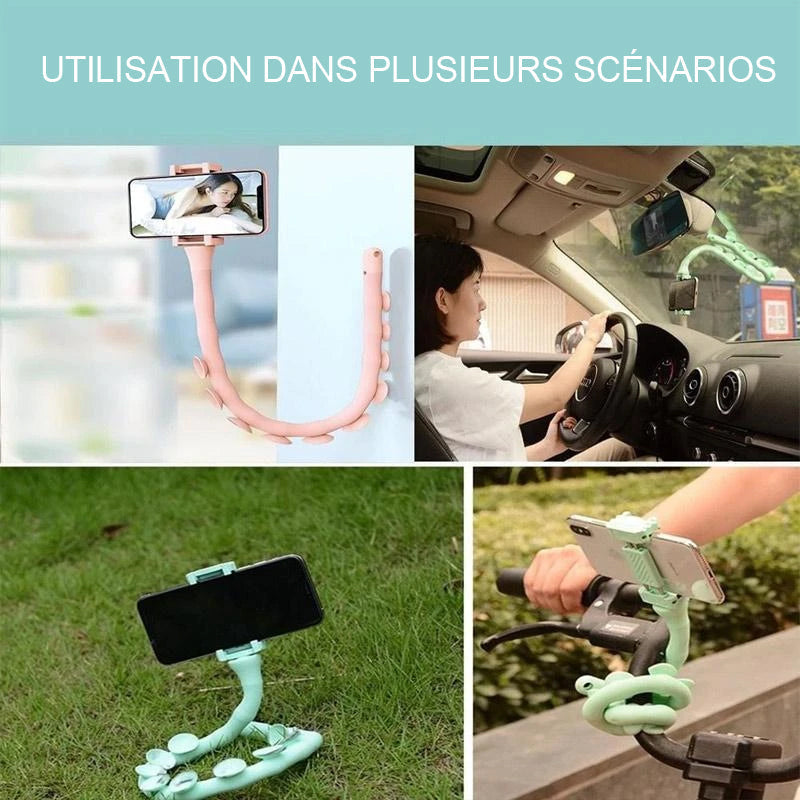 Rynx | Portable smartphone stand in the shape of chenille