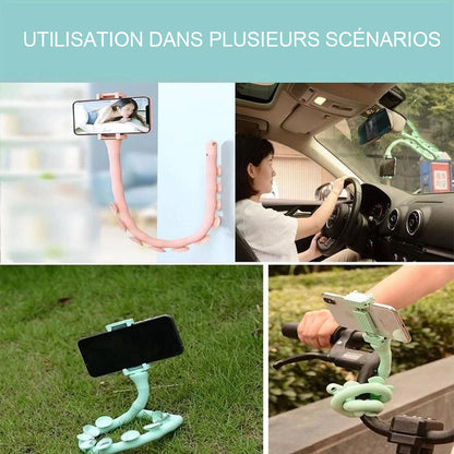 Rynx | Portable smartphone stand in the shape of chenille
