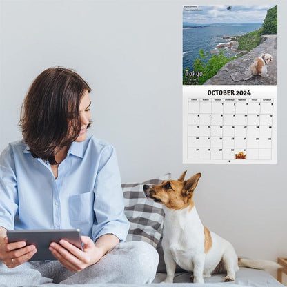Rynx | 2024 Funniest Calendar-Dogs Pooping In Beautiful Places | "Artistic Expression" Furry Friends