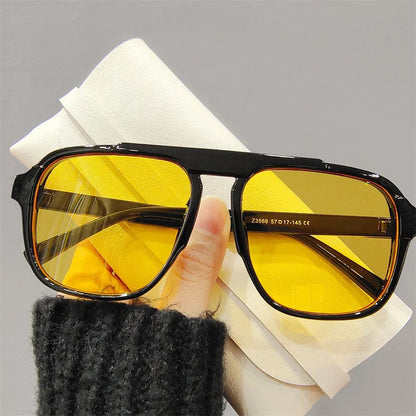 RYNX | Sunglasses - Sporty Retro Look for Outdoors Yellow