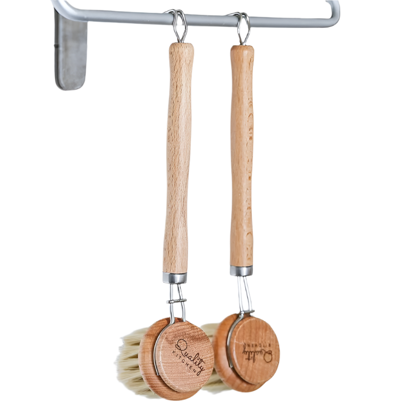 Rynx | ScrubNest Durable Dish Brush with Short Round Handles