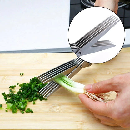 Rynx | 5 Layers Stainless Steel Multifunctional Kitchen Scissors