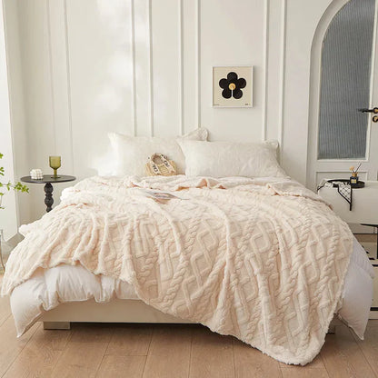 RYNX | Luxury Lambswool Blanket for Bedroom