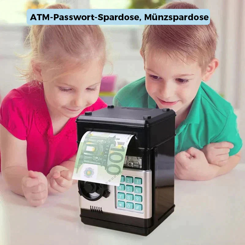 Rynx | Children's piggy bank with combination lock