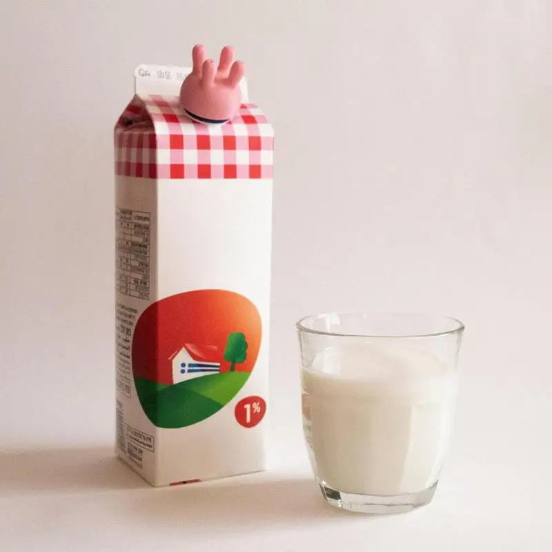 Rynx | Spill Prevention Reusable Cow Milk Pourer Lids