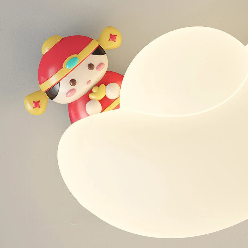 Rynx | GuldBarn - PE Wall Lamp for Children's Room